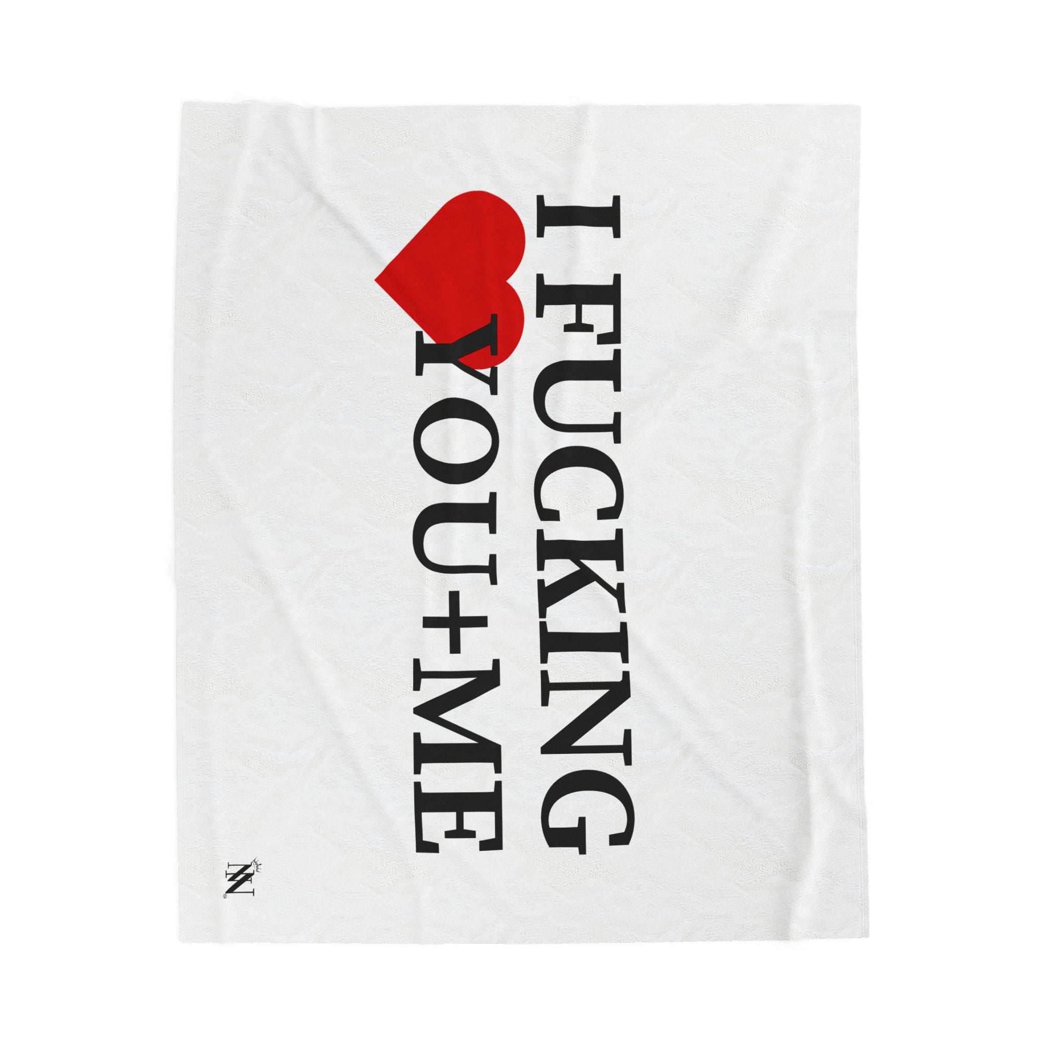 I Fucking Love You + Me | Mix & Match Soft Fun-Flirty Lovers’ Blankets