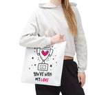 You’ve Won My Love | Mix & Match Fun-Flirty Lovers’ Totes
