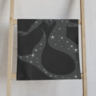 Mermaid Star Dark Grey | Mix & Match Classic Fun-Flirty Lovers’ Towels