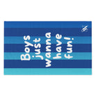 Boys Just Wanna Have Fun! | Mix & Match Soft Fun-Flirty Lovers’ Towels