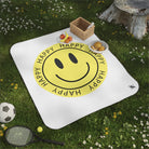 Happy Face Sticker Couple Friendly Sex Blanket