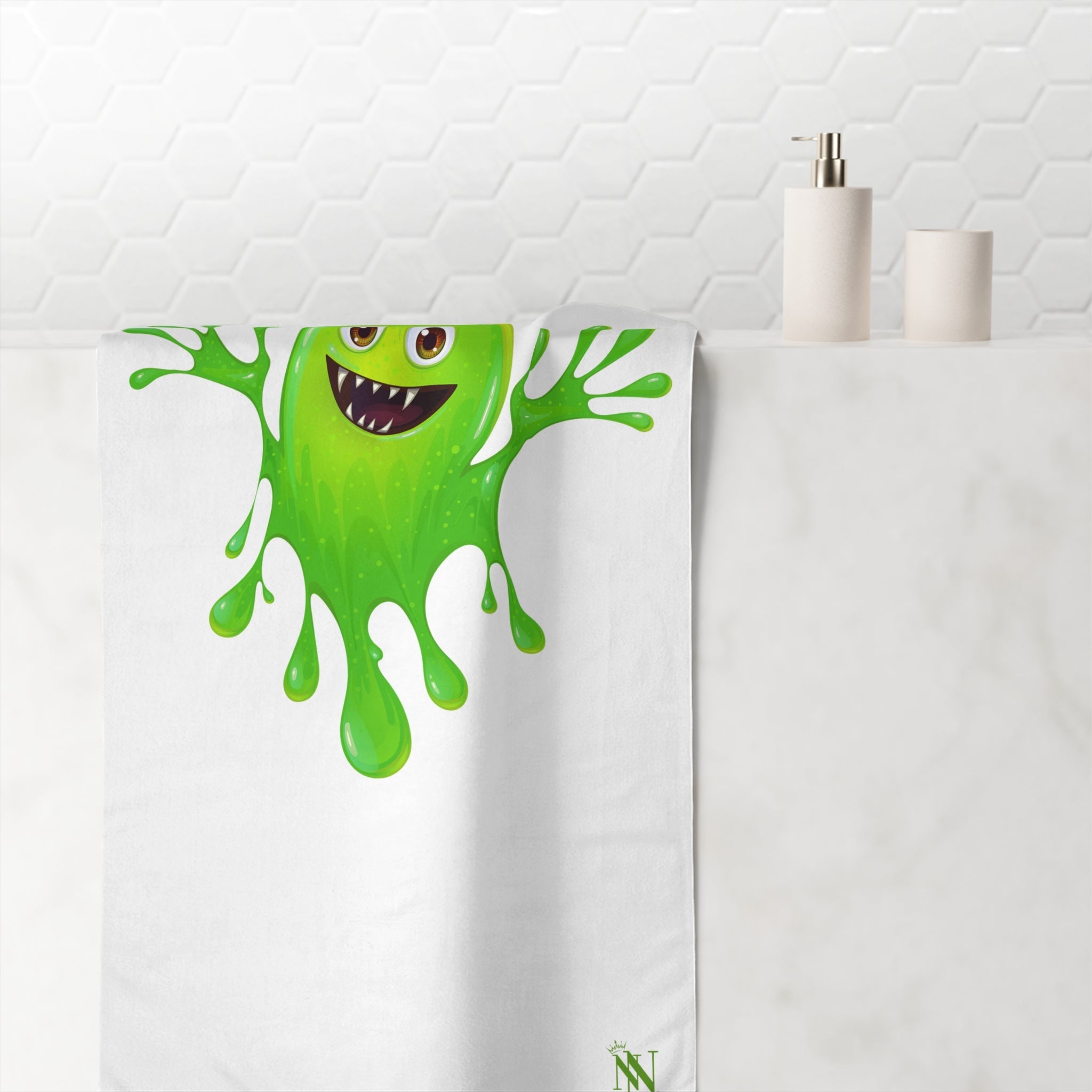Slimy Monster | Mix & Match Naughty XL Fun-Flirty Lovers’ Towels