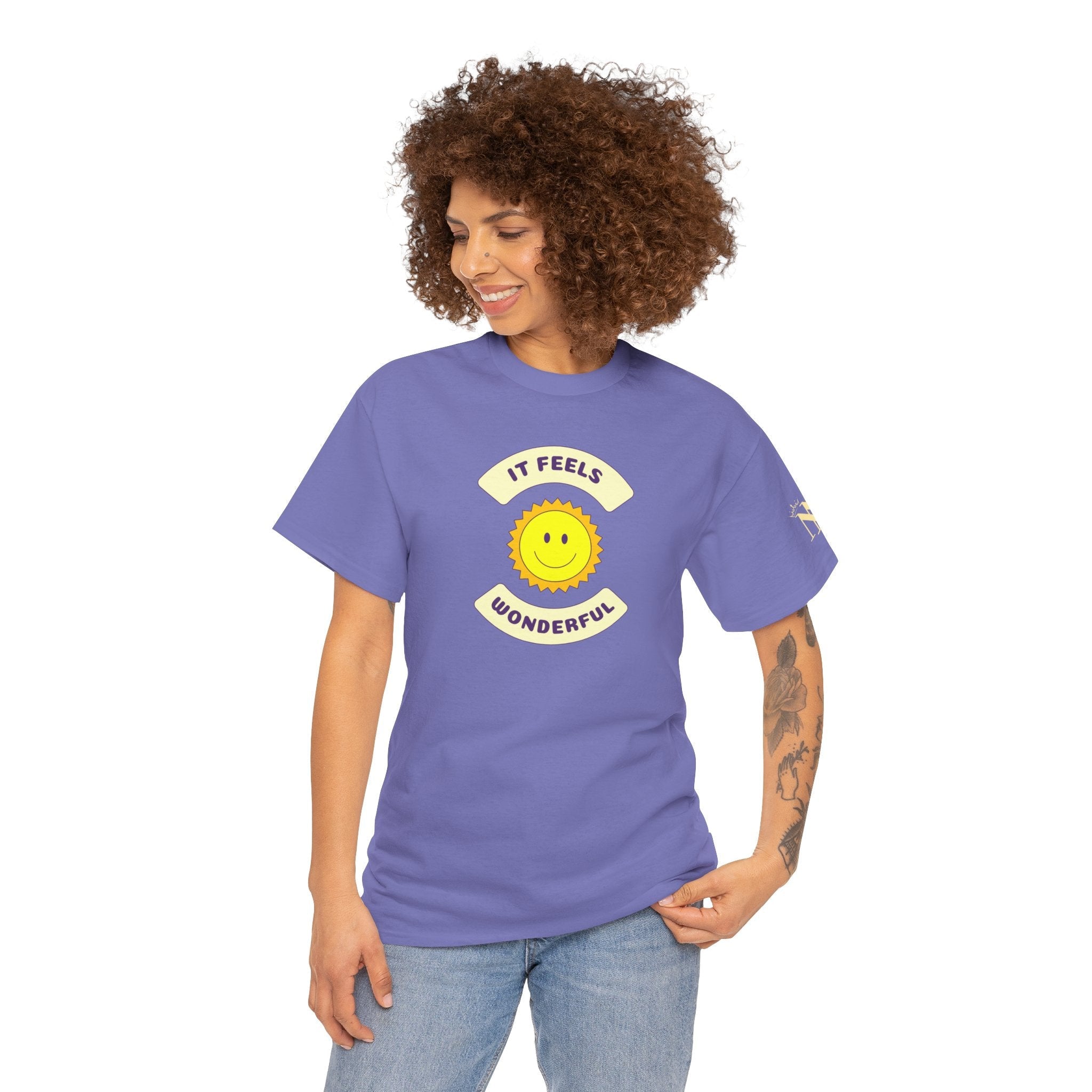 It Feels Wonderful Retro Cotton T-Shirt