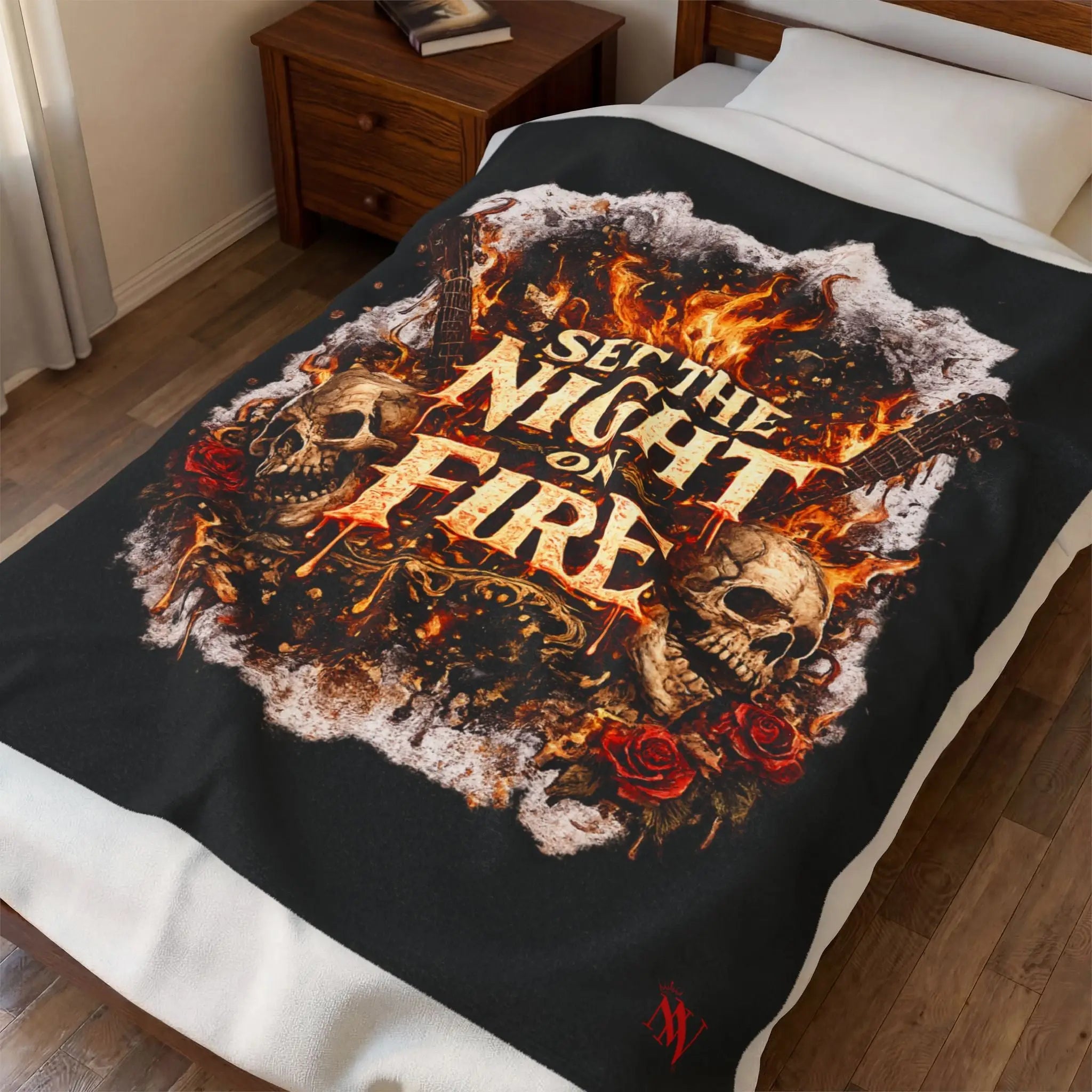 Set the Night on Fire | Nectar Napkins Fun-Flirty Lovers’ Blankets
