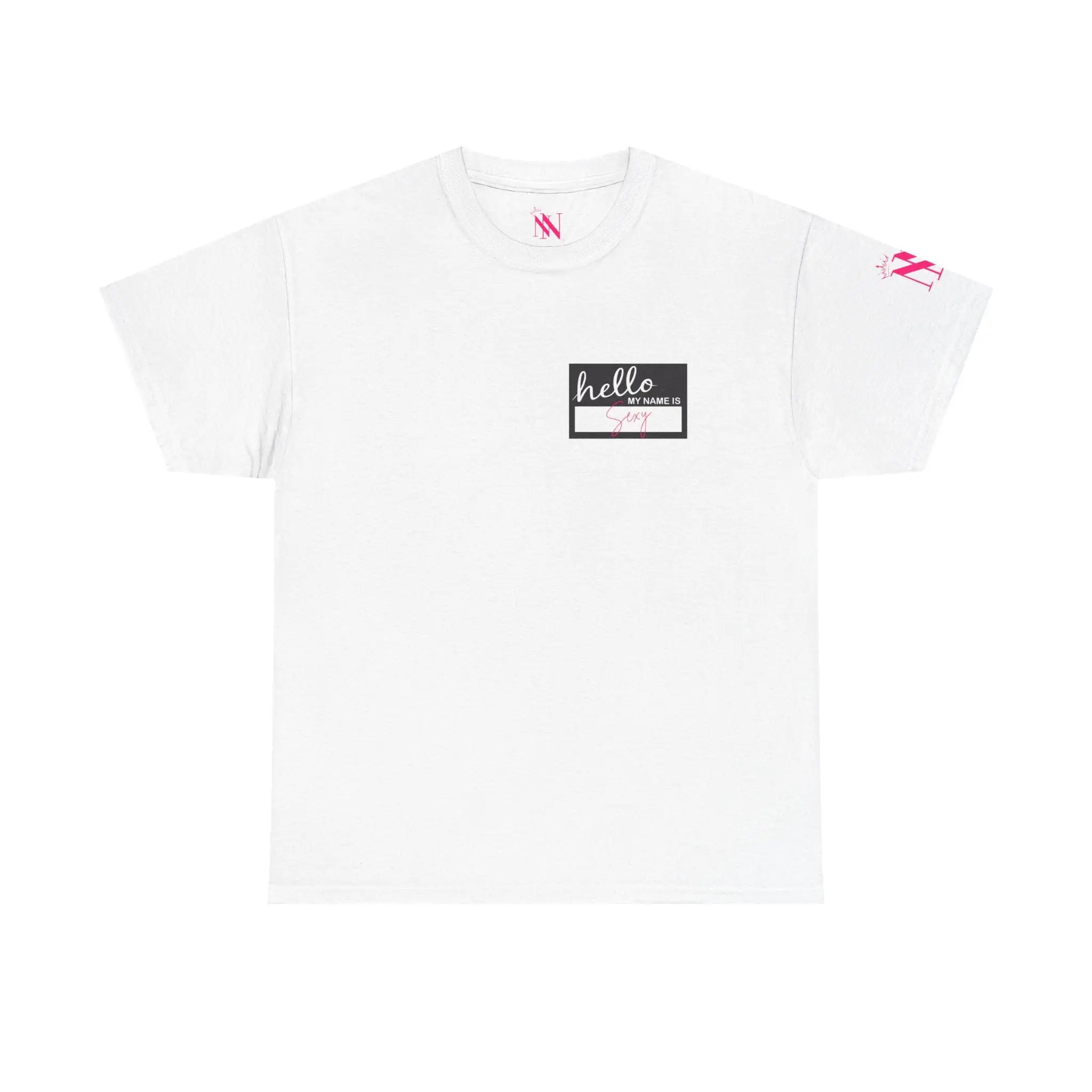 Hello My Name Is Sexy Tag | Mix & Match 100% Cotton Unisex Fun-Flirty Lovers’ Tees