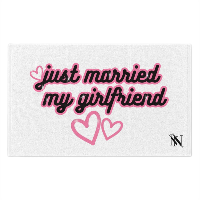 Just Married My Girlfriend | Mix & Match Soft Fun-Flirty Lovers’ Towels