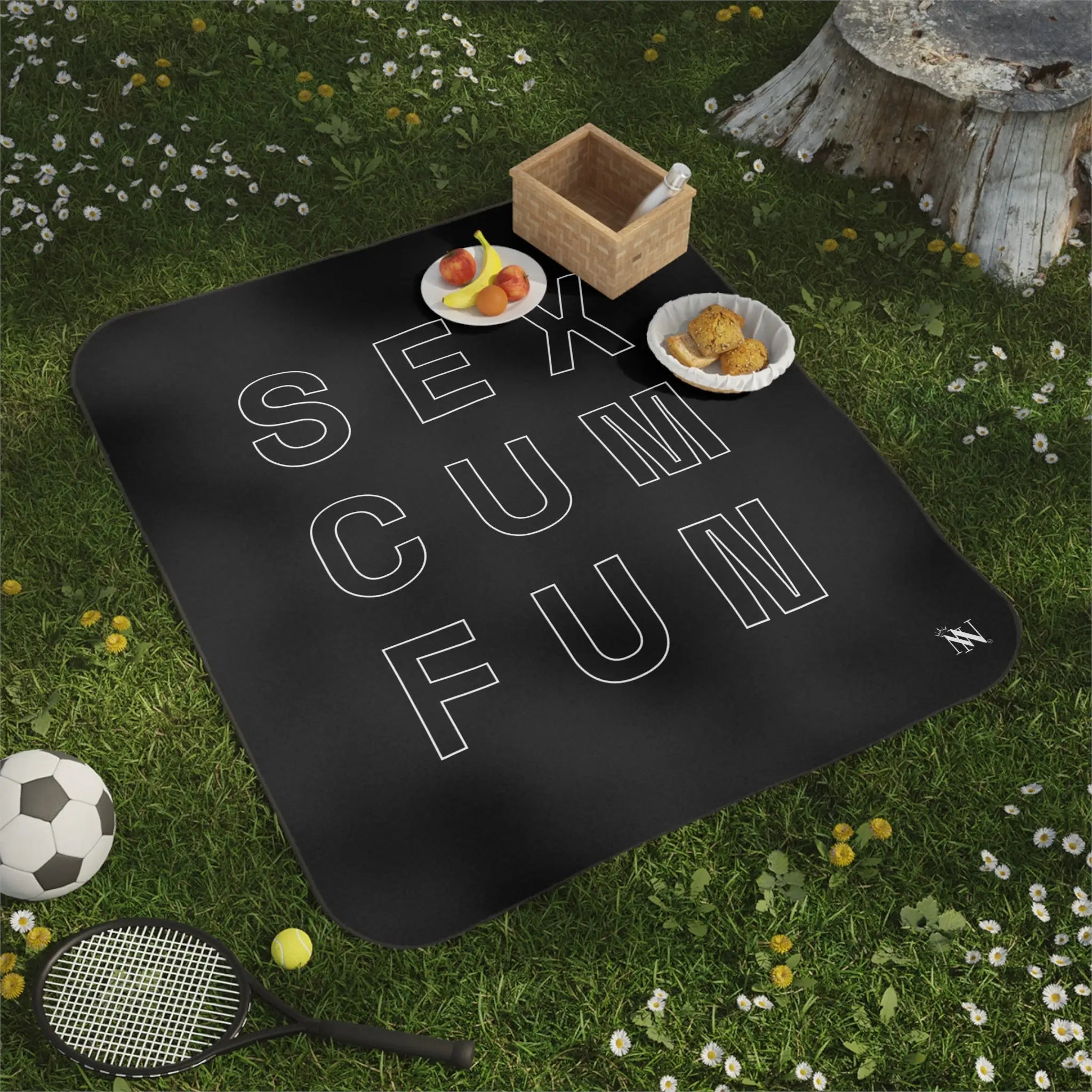 Sex Cum Fun | Mix Match Fun-Flirty Lovers’ Water-Resistant Blankets