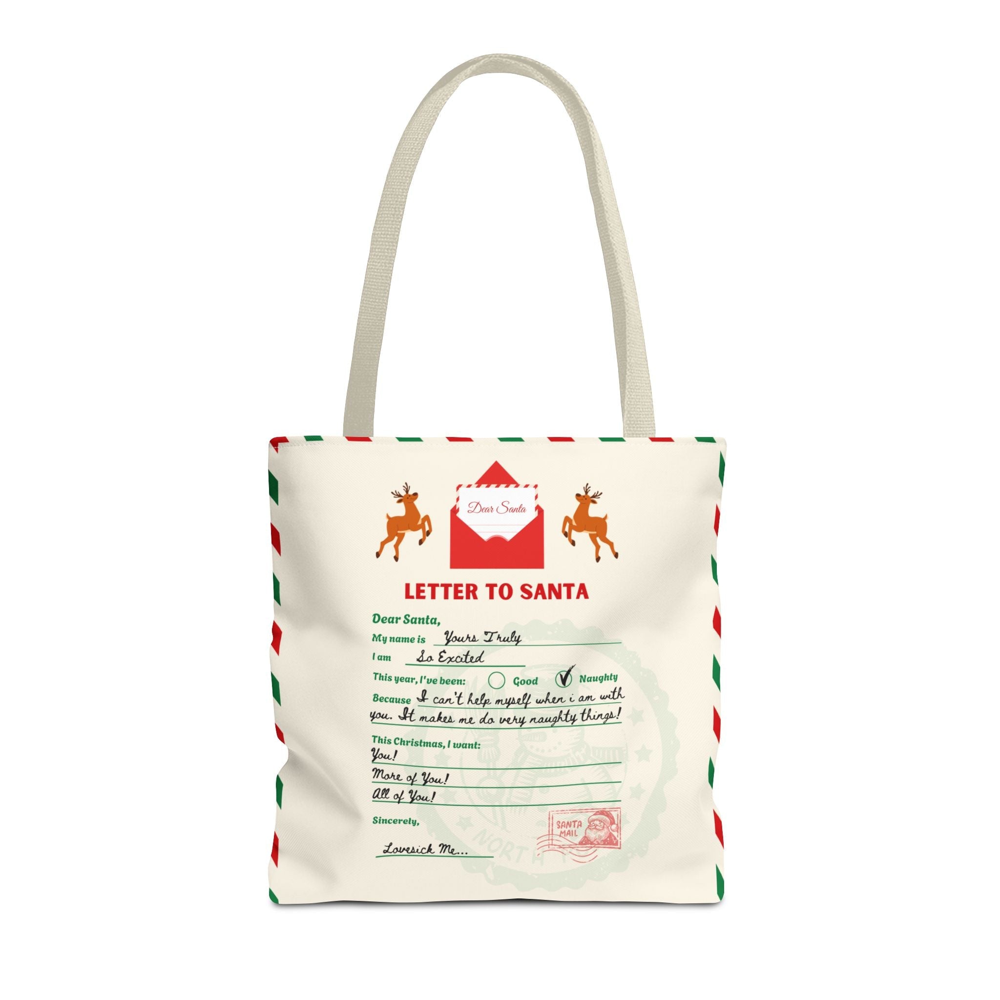 Letter to Santa | Mix & Match Fun-Flirty Lovers’ Totes