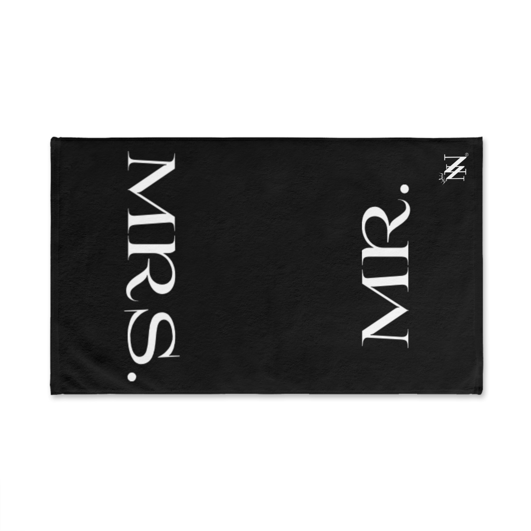 Mr Mrs Shareables Black | Mix & Match Classic Fun-Flirty Lovers’ Towels