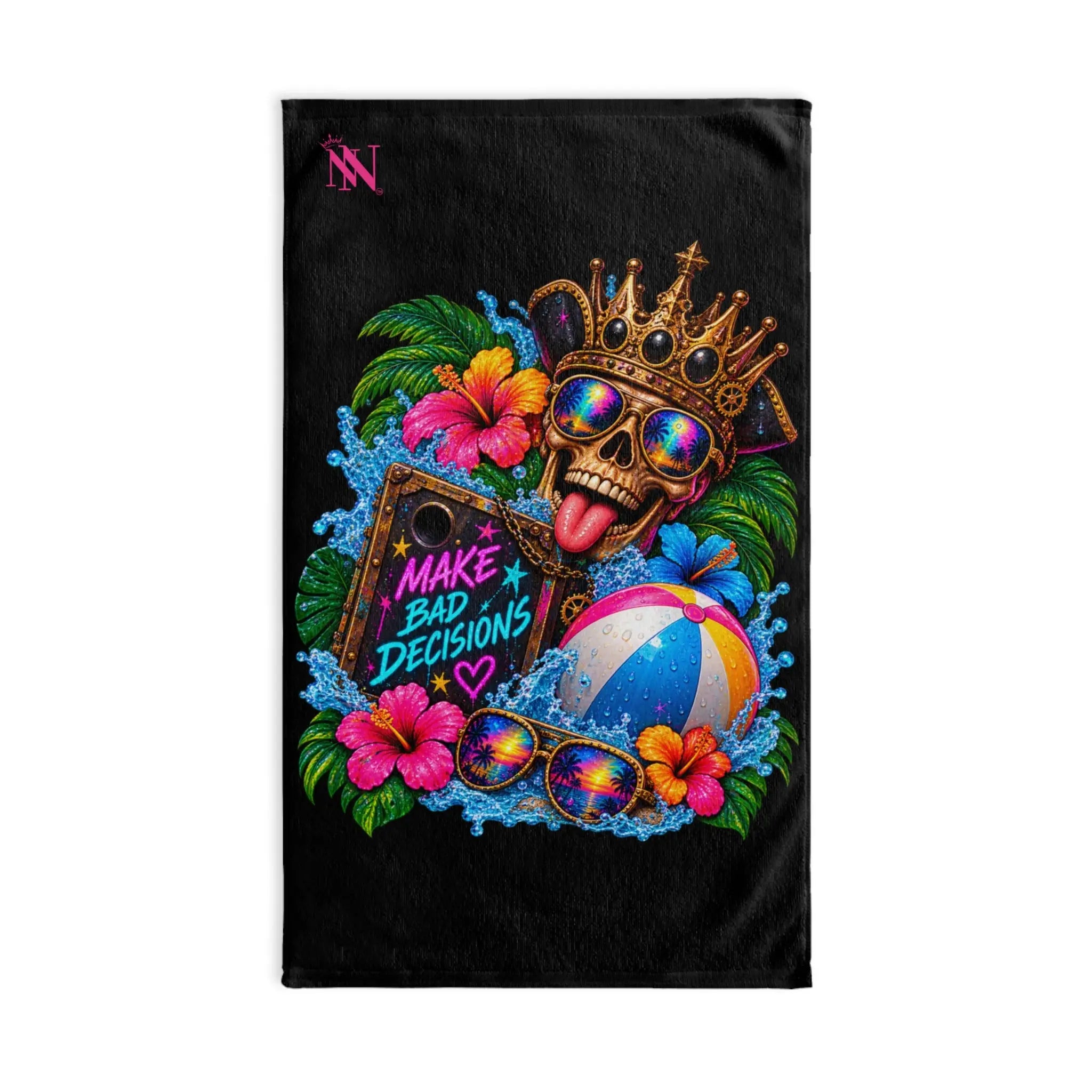 Make Bad Decisions Beach Day Classic Sex Towel