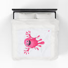 Slimy Pink Monster | Mix & Match Soft Fun-Flirty Lovers’ Blankets