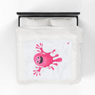 Slimy Pink Monster | Mix & Match Soft Fun-Flirty Lovers’ Blankets