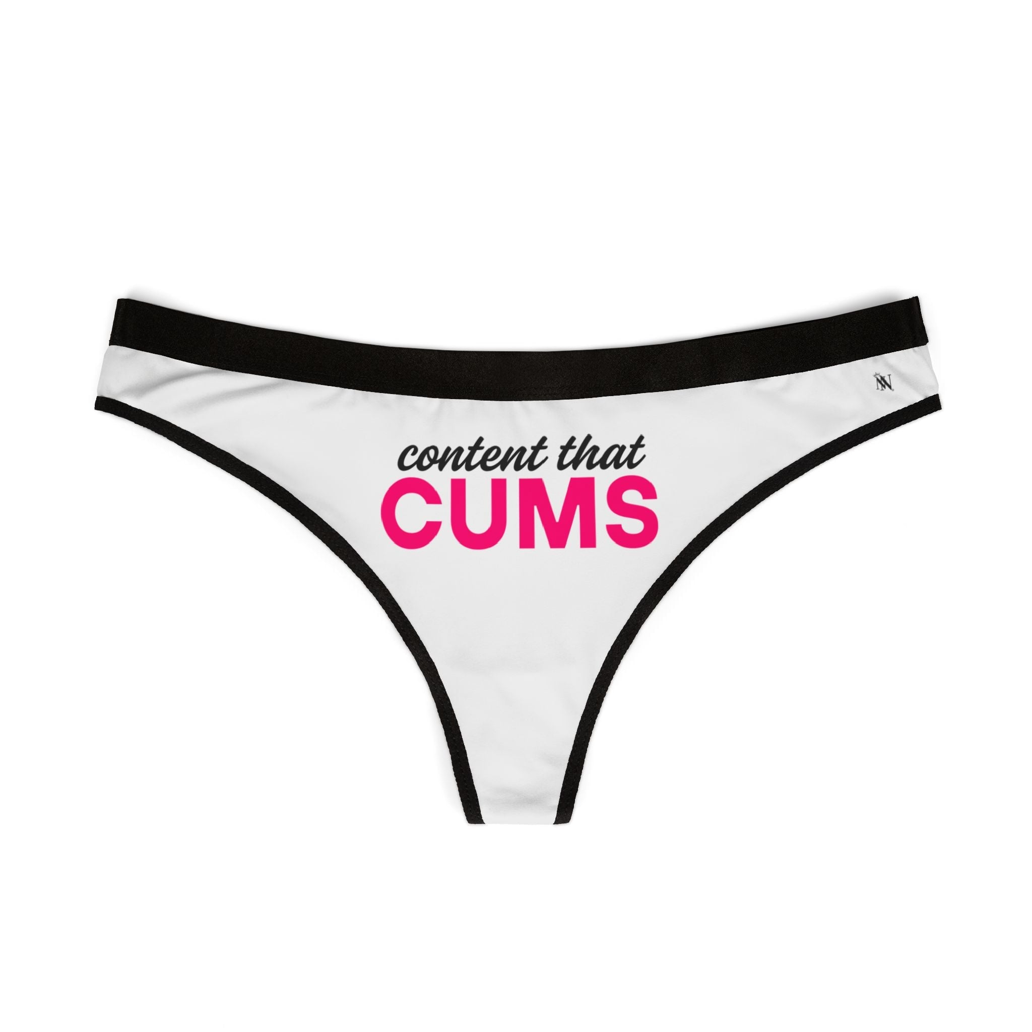 Content that Cums | Mix & Match Women’s Fun-Flirty Lovers’ Thongs