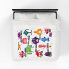 Cuddle Monster Pattern | Mix & Match Soft Fun-Flirty Lovers’ Blankets