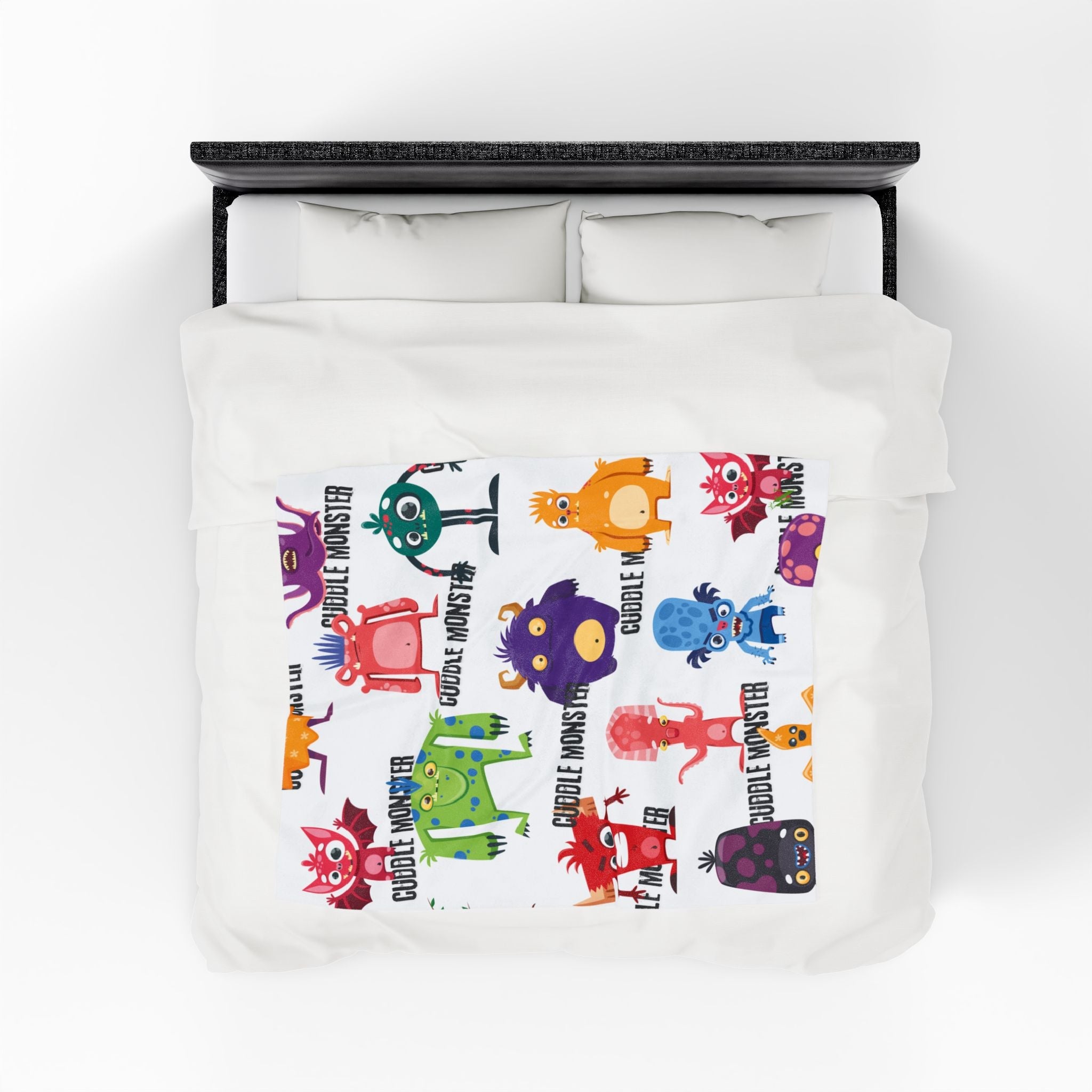 Cuddle Monster Pattern | Mix & Match Soft Fun-Flirty Lovers’ Blankets