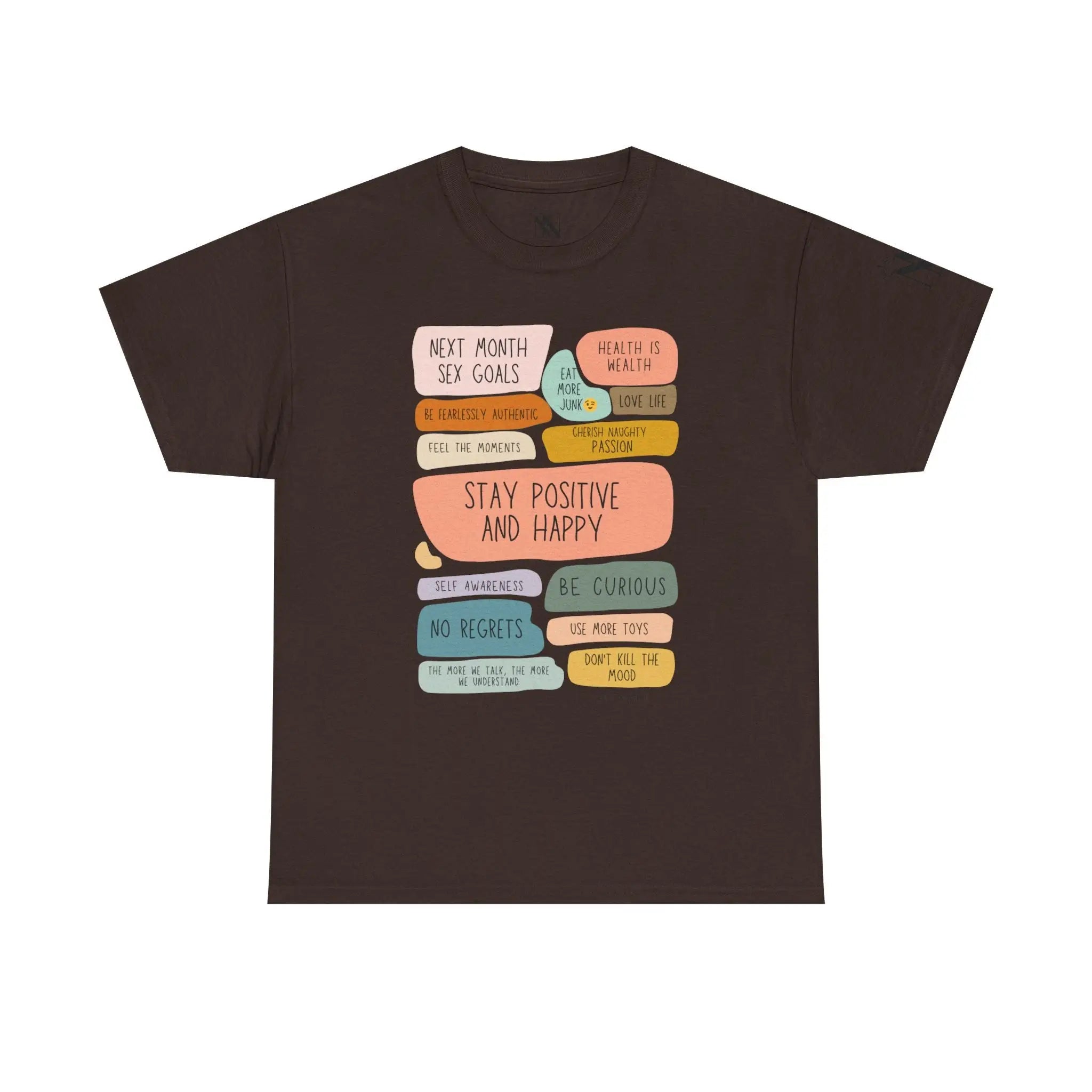 Sex Goals | Mix & Match 100% Cotton Unisex Fun-Flirty Lovers’ Tees