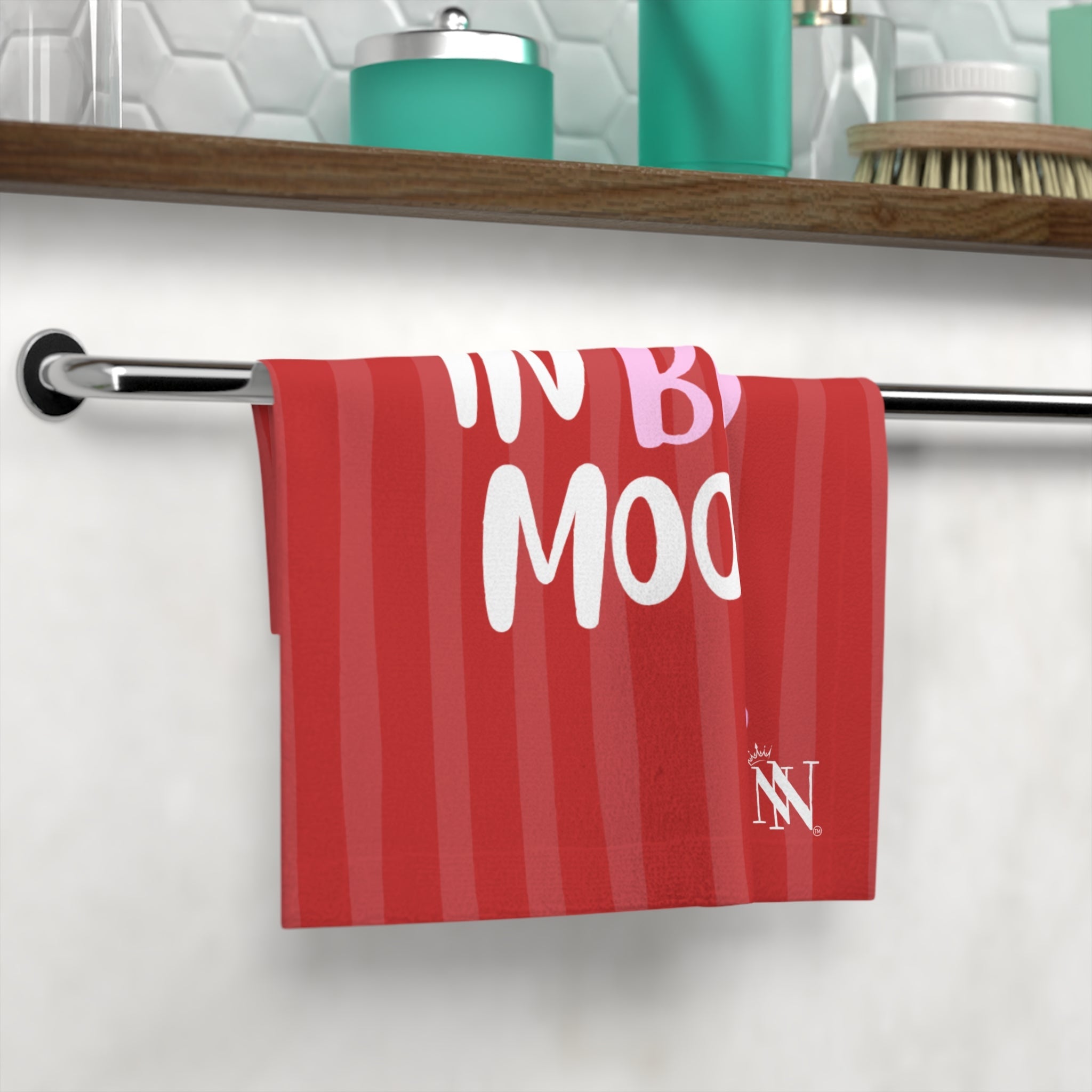 In Bed Mood Hearts | Mix & Match Lils’ Fun-Flirty Lovers’ Towels