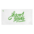 Feelin’ Lucky? Irish Green | Mix & Match XL Fun-Flirty Lovers’ Towels