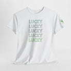 Lucky Multiple Times St. Patrick’s Day Couples Sex Gifts 100% Cotton T-Shirt