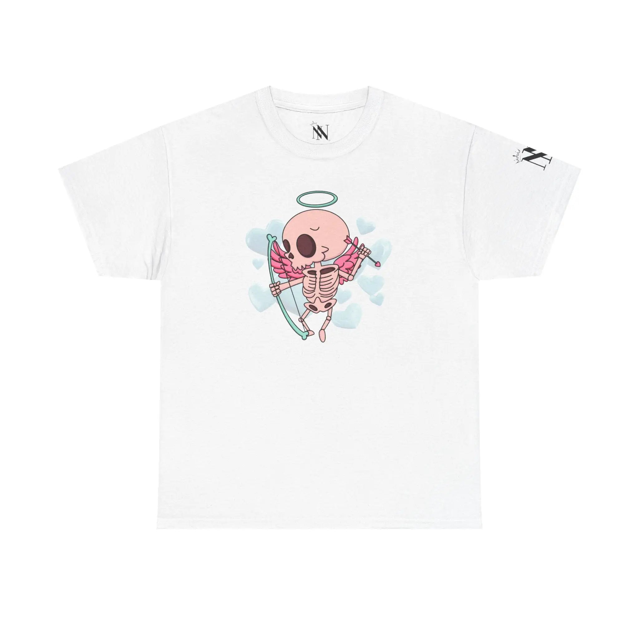 Skeleton Cupid Love | Mix & Match Cotton Unisex Fun-Flirty Lovers’ T-Shirts