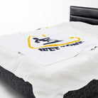 Caution: Wet Zone | Mix & Match Soft Fun-Flirty Lovers’ Blankets