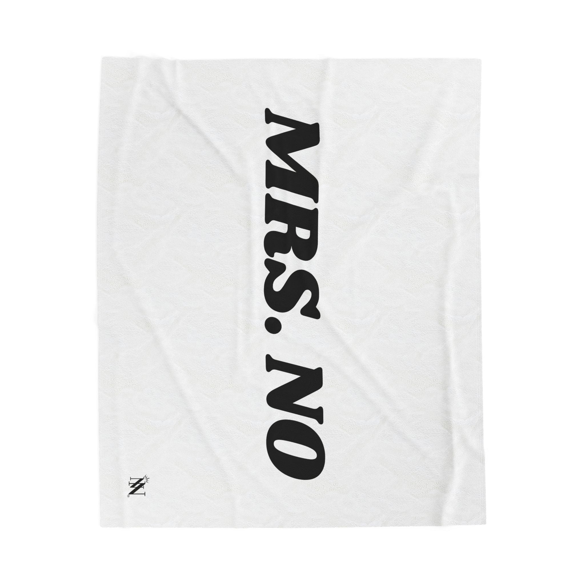 Mrs. No | Mix & Match Velveteen Fun-Flirty Lovers’ Blankets