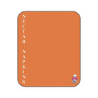 Nectar Napkins Brand Crusta Bright Orange Water-Resistant Sex Blanket