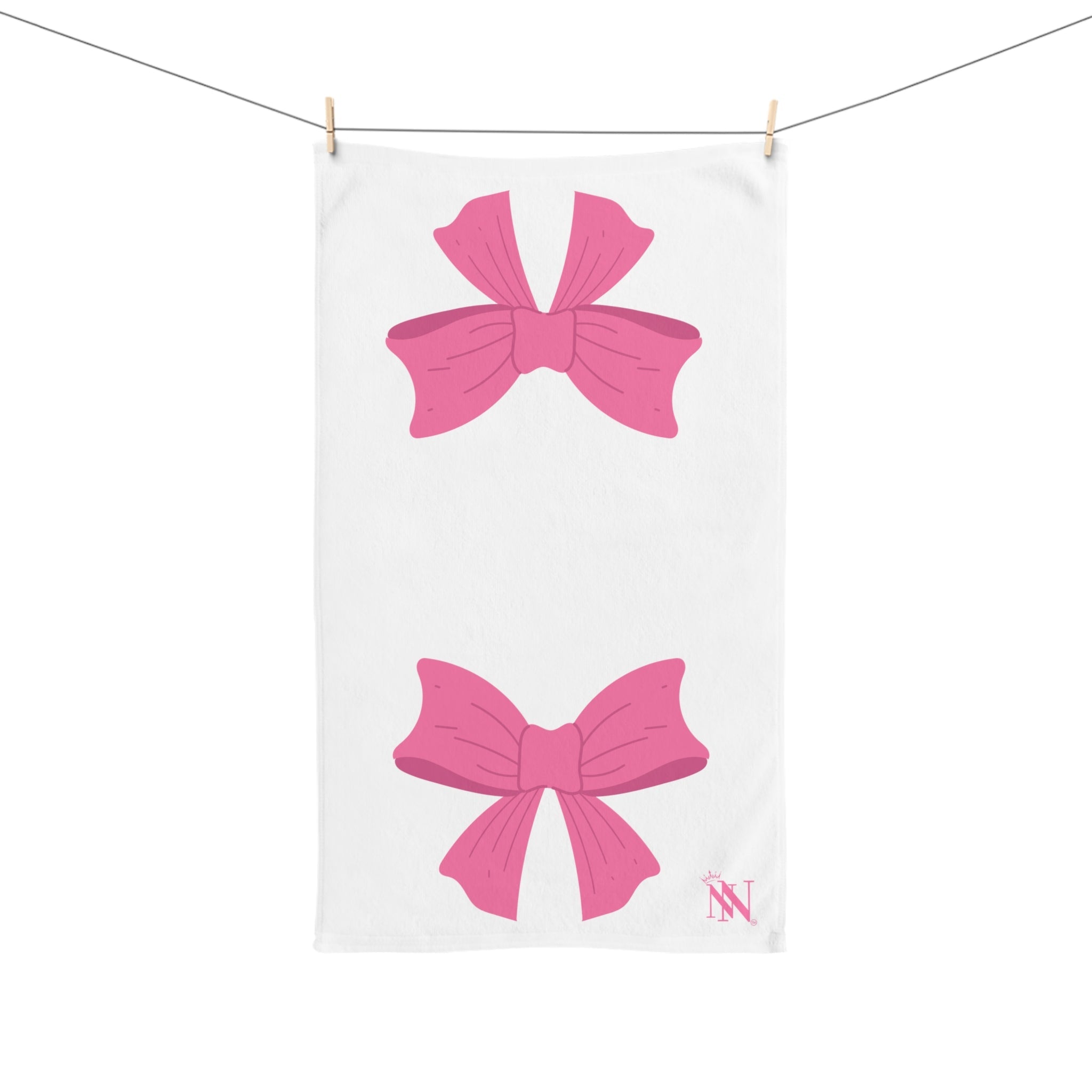Pink Bow Shareable | Mix & Match Original Fun-Flirty Lovers’ Towels