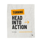 Turning Head into Action Lovers’ Silky Soft Blanket