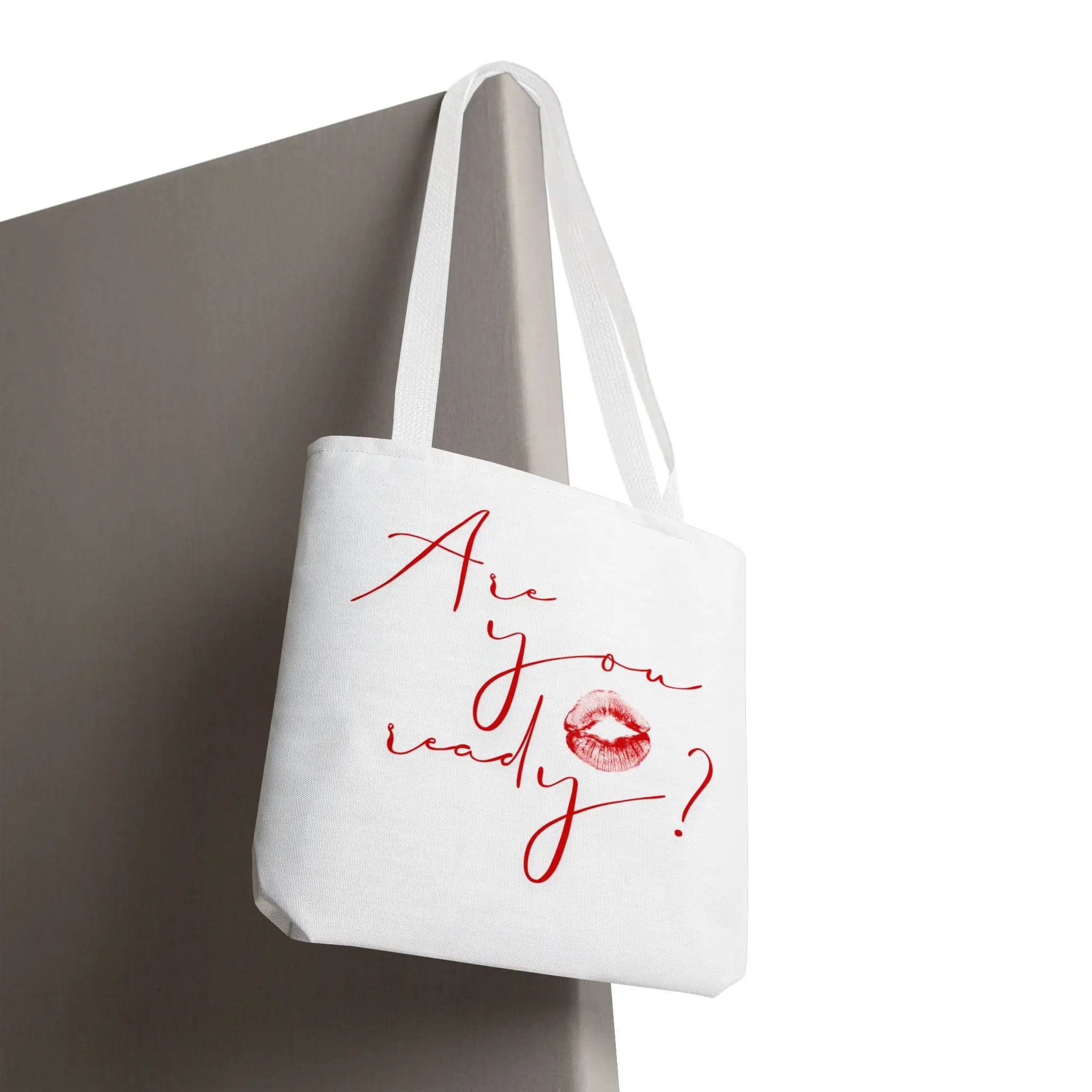 Are You Ready? Kiss Mark | Mix & Match Fun-Flirty Lovers’ Totes