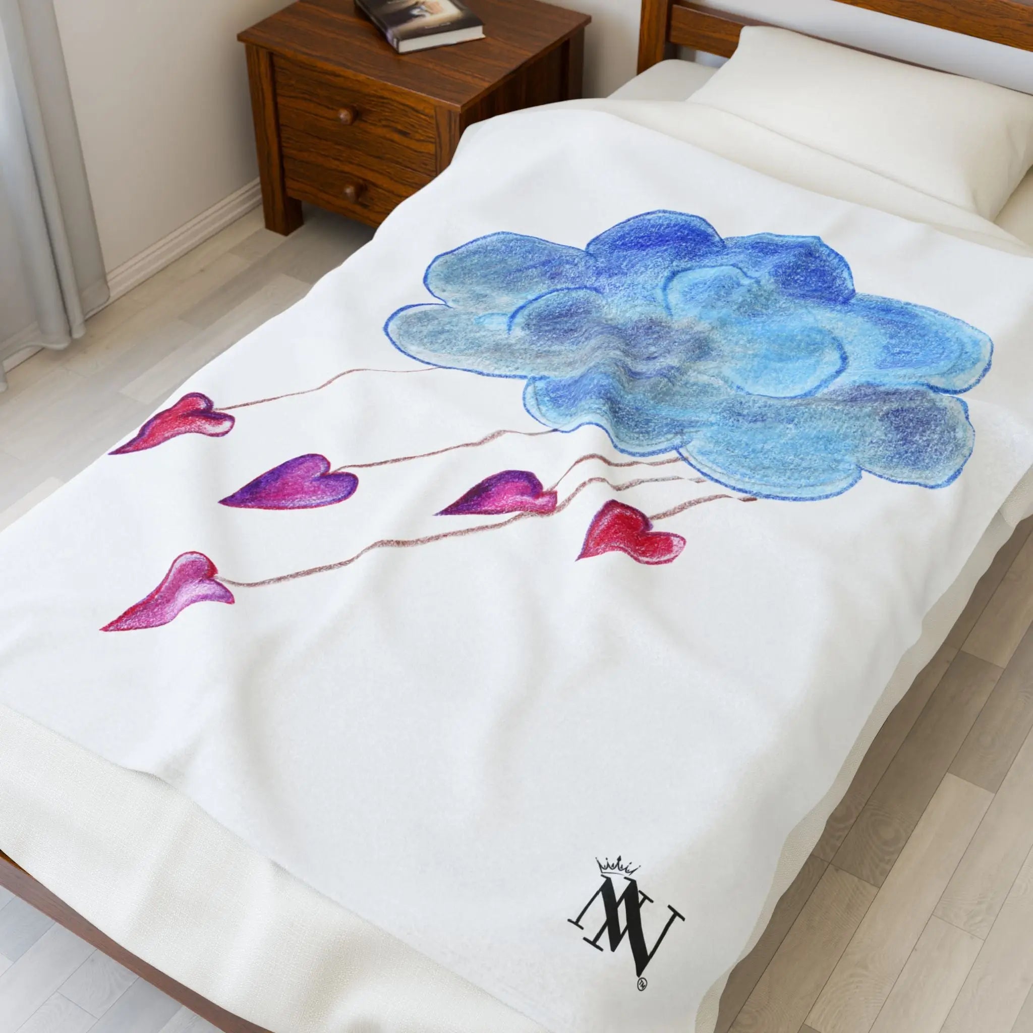 Make It Rain Love | Mix & Match Velveteen Fun-Flirty Lovers’ Blankets