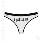 I Faked It! | Mix & Match Women’s Fun-Flirty Lovers’ Thongs