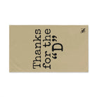 Thanks for the ’D’ Gold | Mix & Match Classic Fun-Flirty Lovers’ Towels