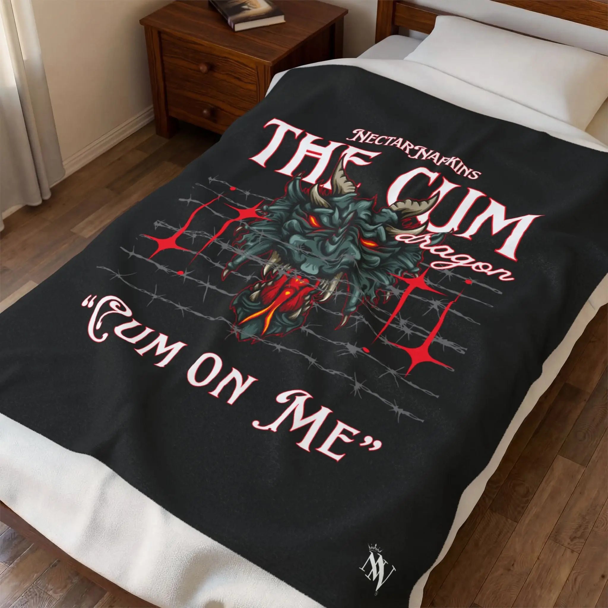 The Cum Dragon Blanket