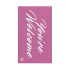 Simply You’re Welcome Soft Pink | Nectar Napkins Classic Fun-Flirty Colored Towels