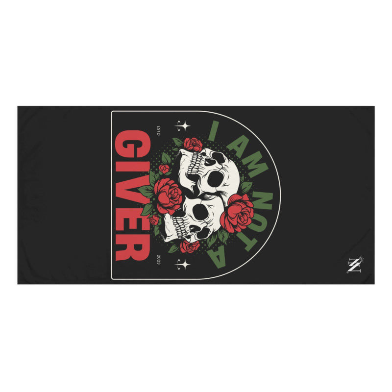 I Am Not a Giver | Mix & Match XL Fun-Flirty Lovers’ Towels