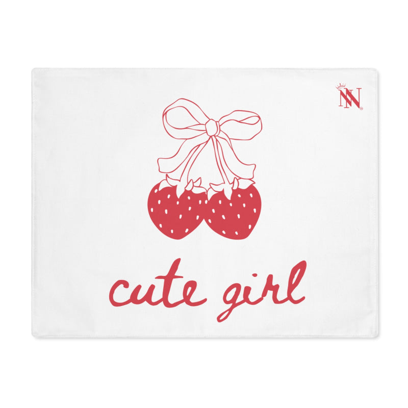 Cute Girl Strawberries | Mix & Match Playful Fun-Flirty Lovers’ Toy Mats