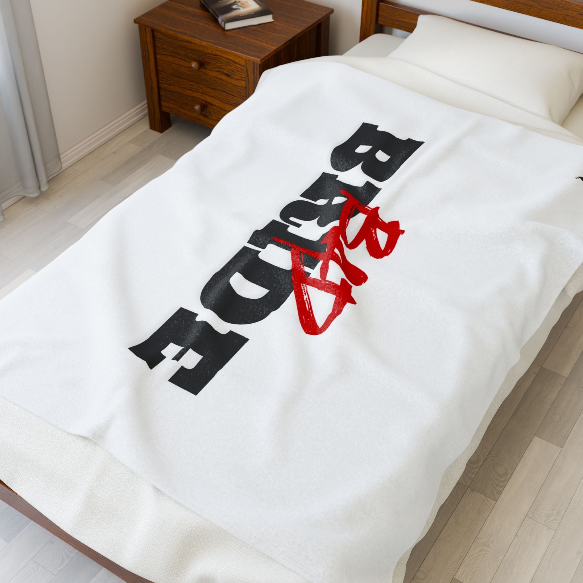 Bad Bride | Mix & Match Velveteen Fun-Flirty Lovers’ Blankets