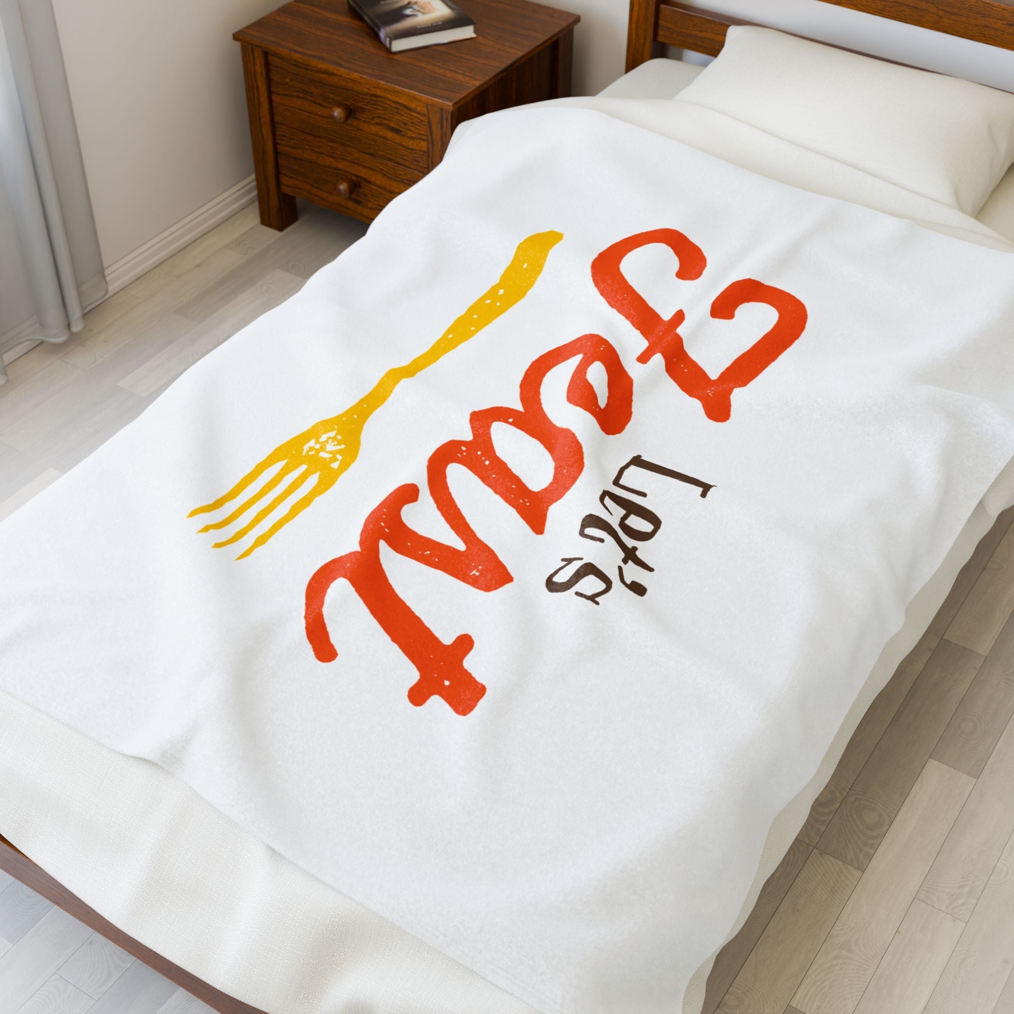 Let’s Feast | Mix & Match Velveteen Fun-Flirty Lovers’ Blankets