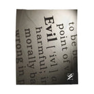 Evil | Mix & Match Velveteen Fun-Flirty Lovers’ Blankets