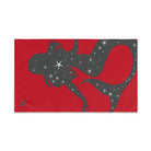 Mermaid Star Red Cum Towel