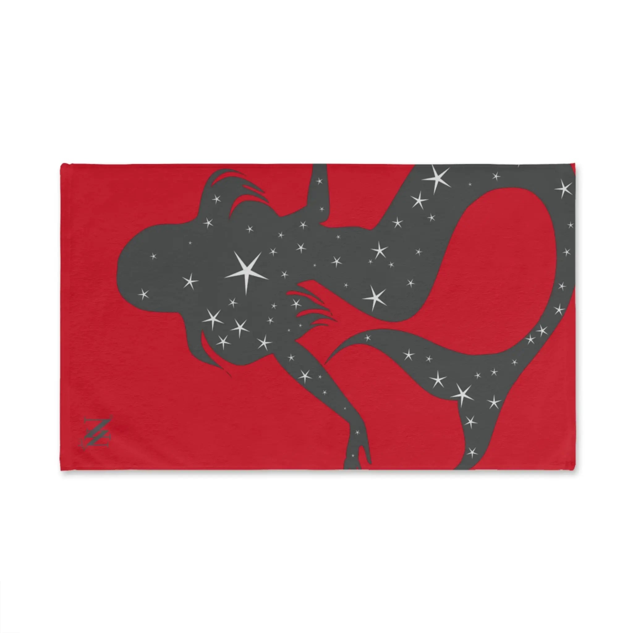 Mermaid Star Red Cum Towel