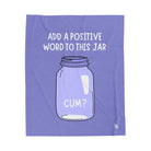 Positive Word Jar Cum? Romantic Sex Gifts Blanket