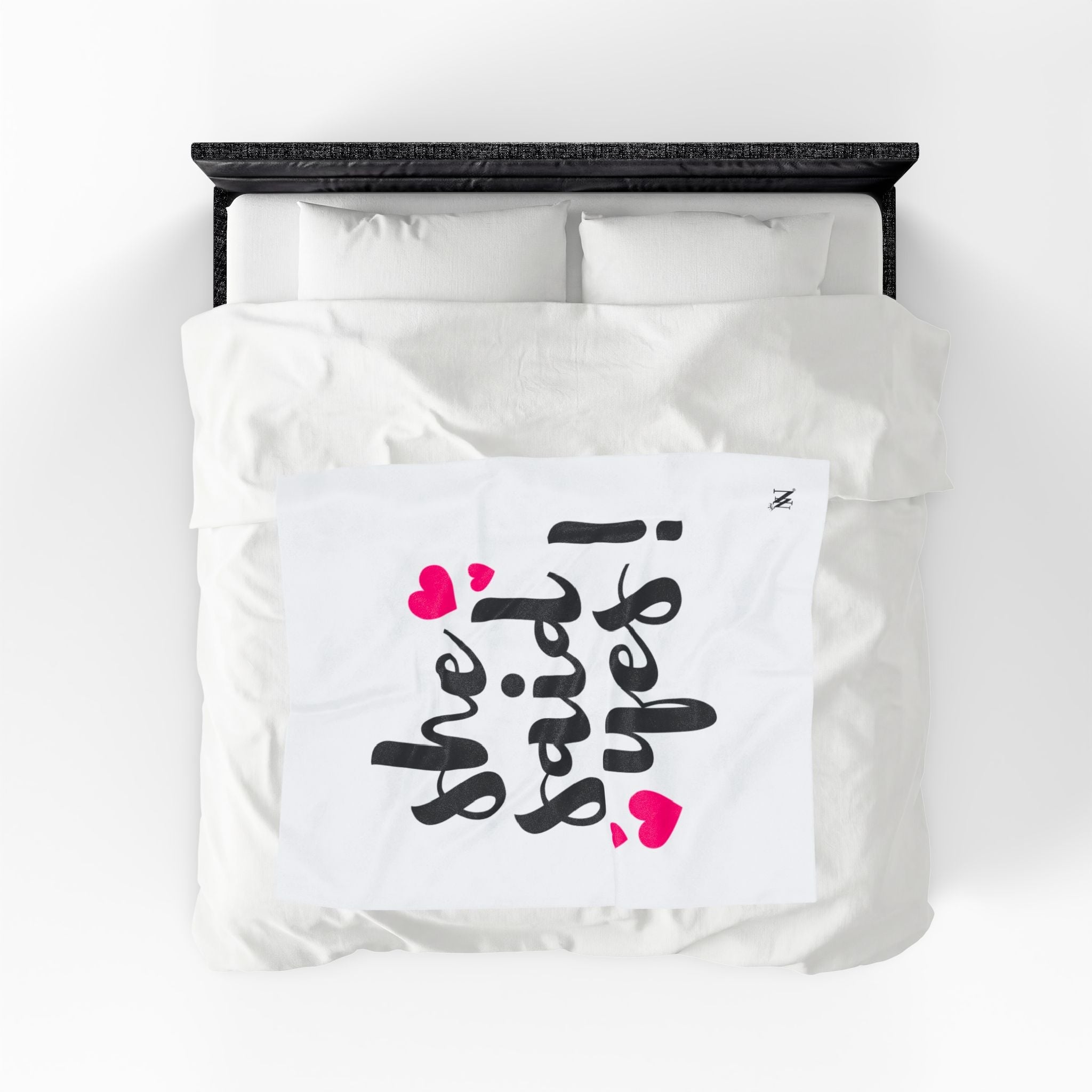 She Said Yes! | Mix & Match Soft Fun-Flirty Lovers’ Blankets