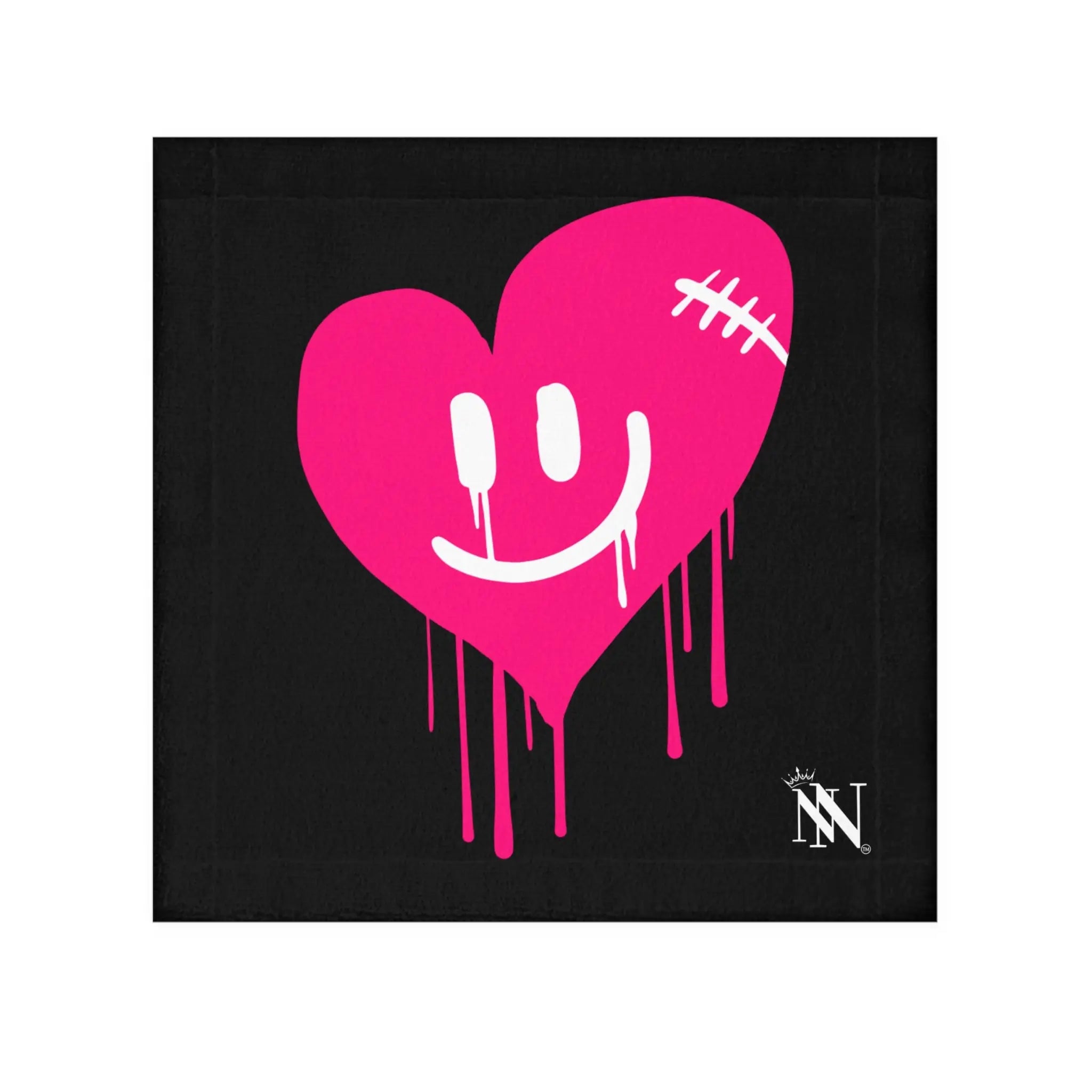 Smiling Drippy Heart | Nectar Napkins Lils’ Fun-Flirty Lovers’ Towels