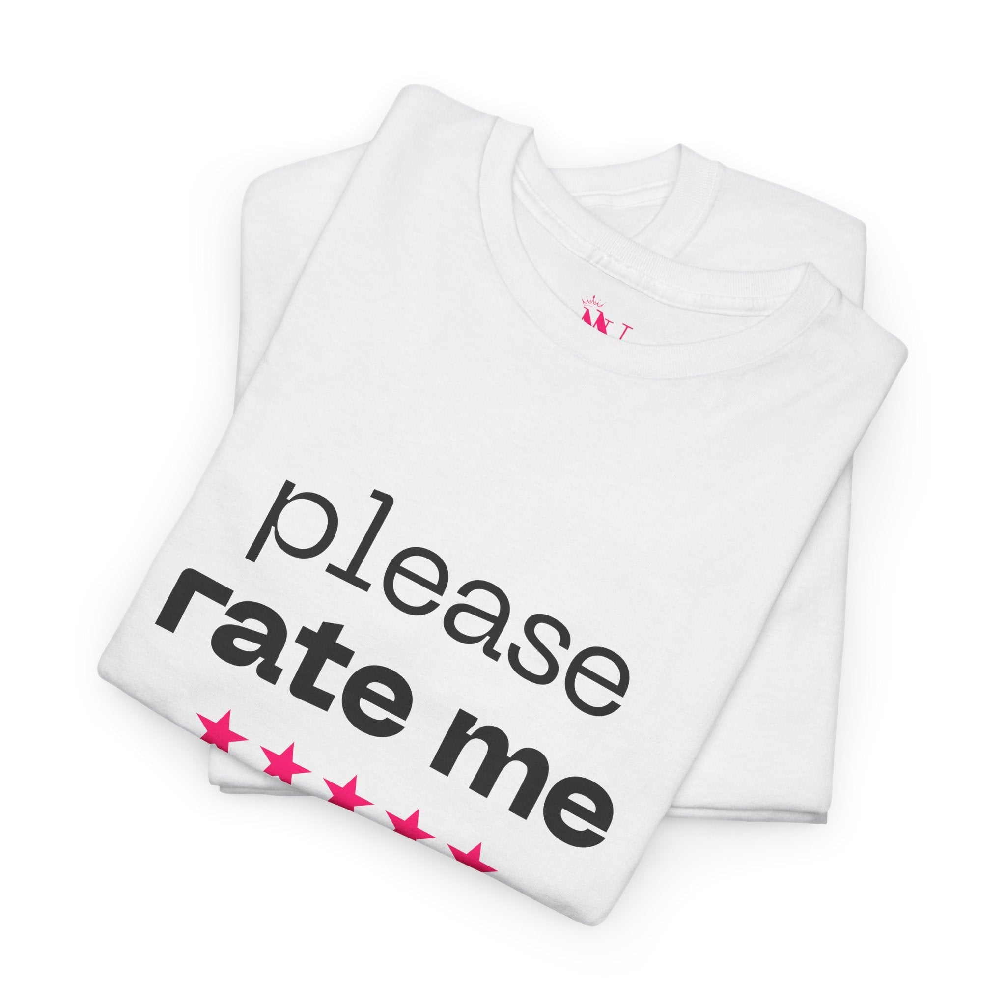 Please Rate Me | Mix & Match 100% Cotton Unisex Fun-Flirty Lovers’ Tees