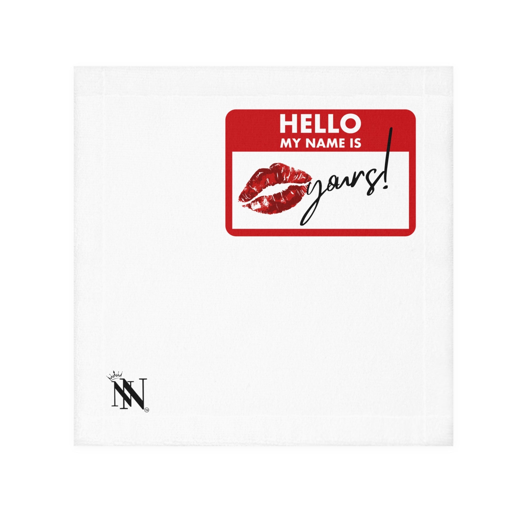 Hello My Name Is Yours! Tag | Mix & Match Lils’ Fun-Flirty Lovers’ Towels