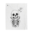 So In Love Skeleton | Mix & Match Velveteen Fun-Flirty Lovers’ Blankets