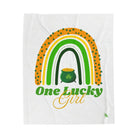 One Lucky Girl St. Patrick’s Day | Mix & Match Soft Fun-Flirty Lovers’ Blankets