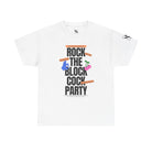 Rock The Block Cock Party | Mix & Match 100% Cotton Unisex Fun-Flirty Lovers’ Tees
